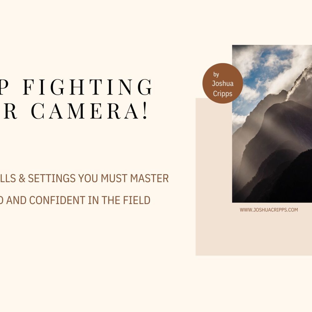 20 Camera Settings and Skills You Must Master to be Fluid and Confident in the Field<br>Free eBook