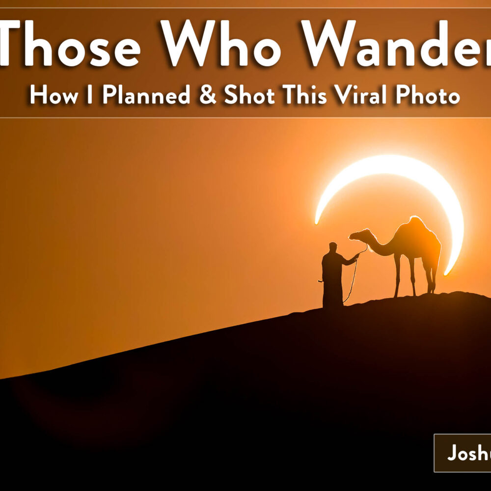 <b>Solar Eclipse</b><br>How I Planned & Shot This Viral Photo<br>Free Masterclass